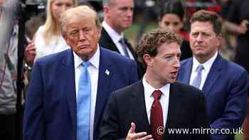 Trump announces AI firms sign deal to ‘self police’ tech and claims 'data centres will be very popular'