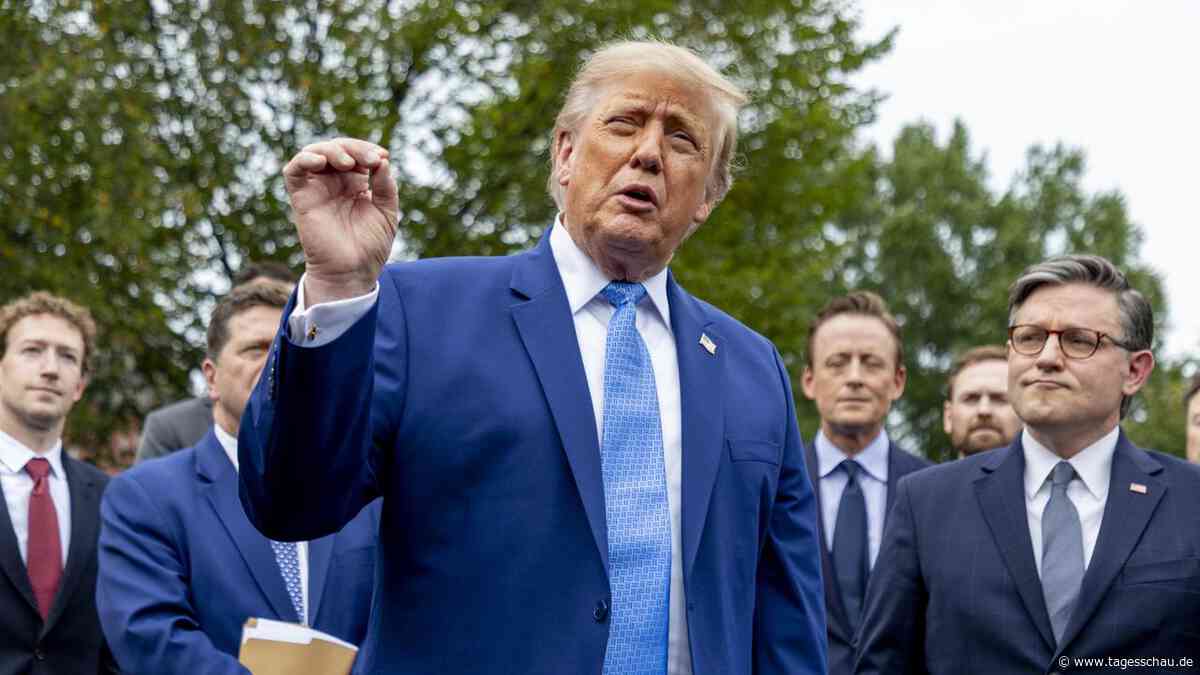 Trump setzt bei KI auf Selbstkontrolle der Techbranche