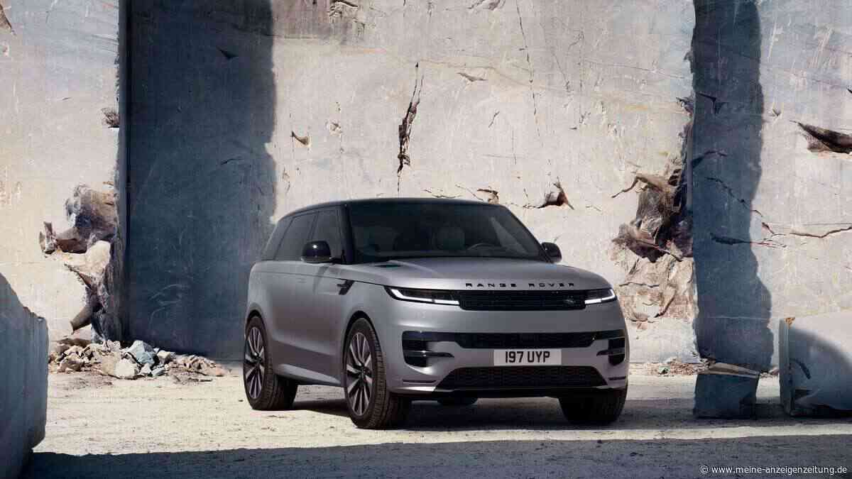 Jetzt rollt auch der Range Rover Sport an die Ladesäule