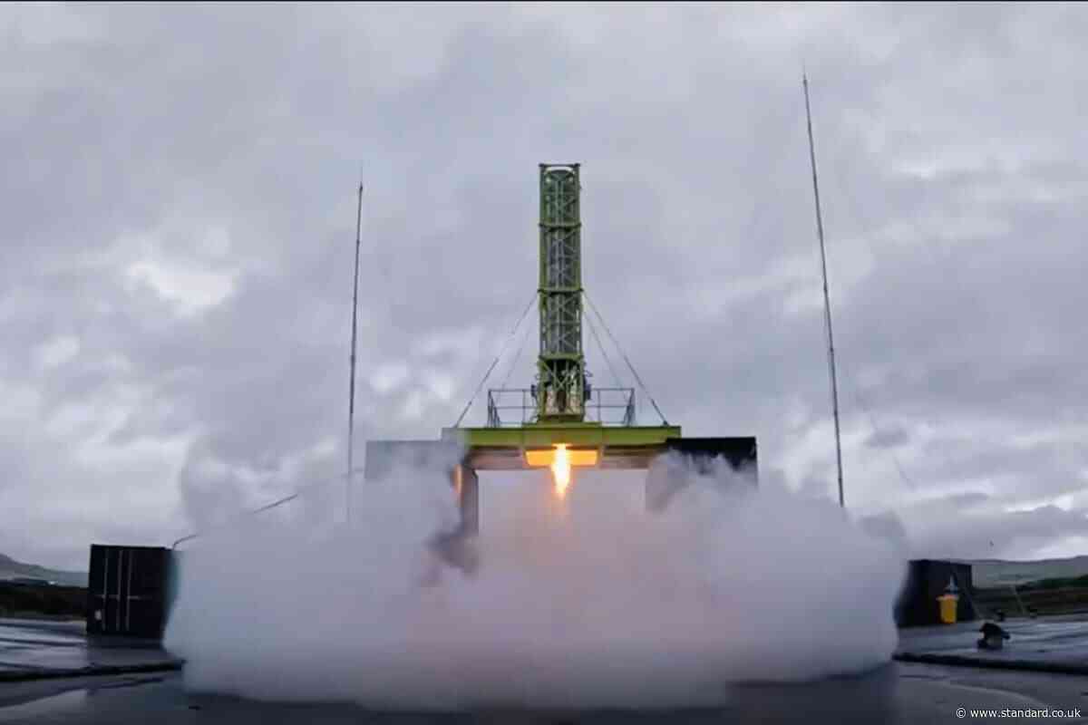 Scottish space company hails successful ‘hot fire’ test of rocket engine