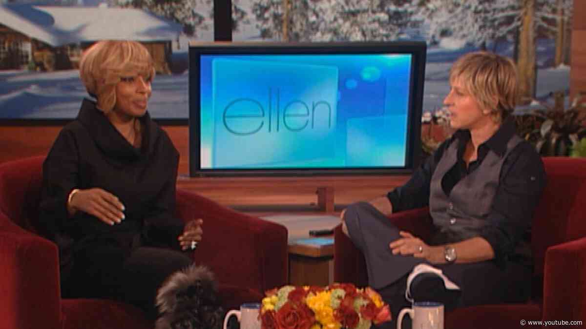 Mary J. Blige Surprises Ellen for Her Birthday