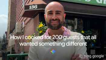 3 ways this grocer cooks for 200 guests with Gemini