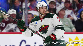 Wild's Bill Guerin, Quinn Hughes talk Brock Faber after D-man suffers scary injury
