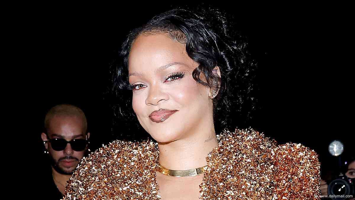 Rihanna's one-year-old daughter Rocki adorably recreates iconic look from singer's fashion archive