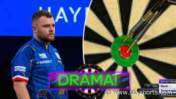 'Has he lost his mind?!' Rock throws bull-one-bull for 101 and Mardle loses it!