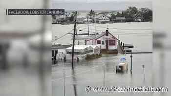 Clinton, shoreline clean up after nor'easter flooding