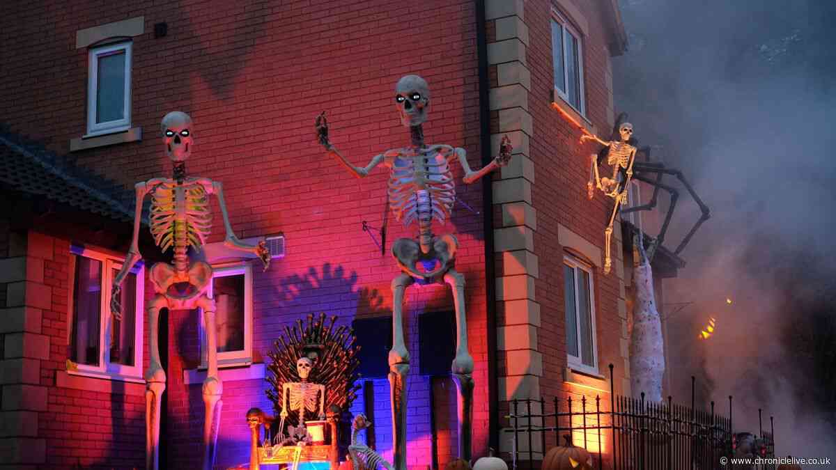 Alnwick's spooky Halloween house is set to return - and it will be more terrifying than ever