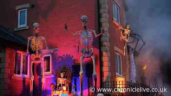 Alnwick's spooky Halloween house is set to return - and it will be more terrifying than ever