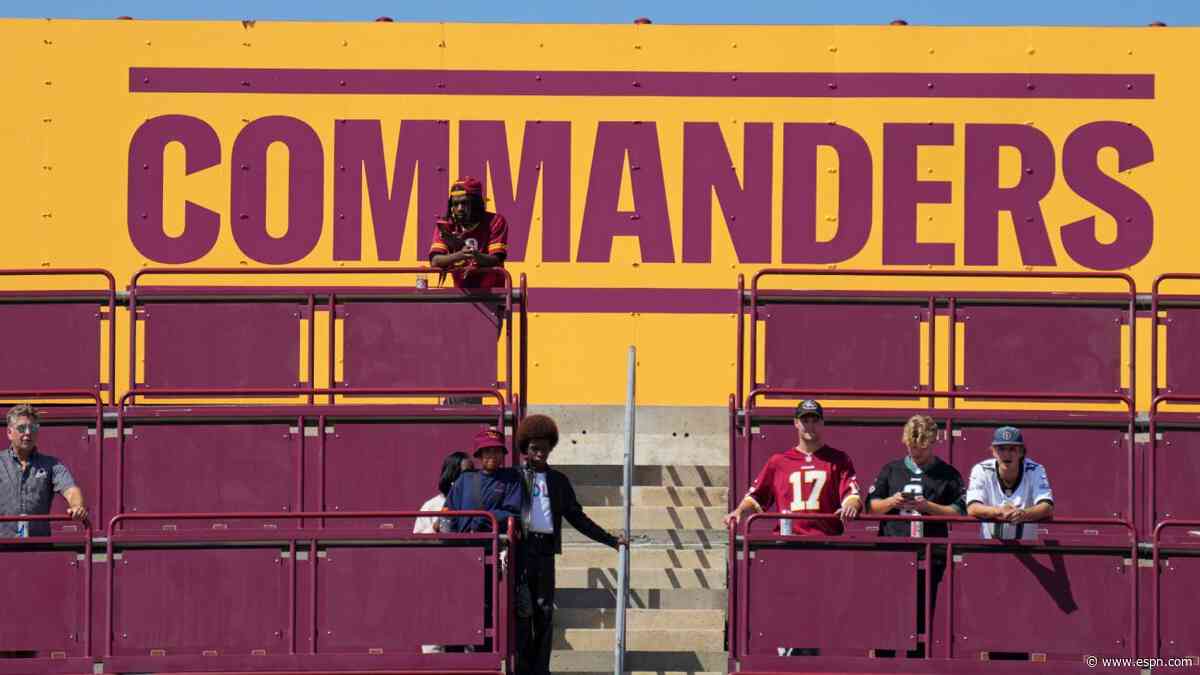 Commanders starters Cosmi and Cross ruled out for Week 4