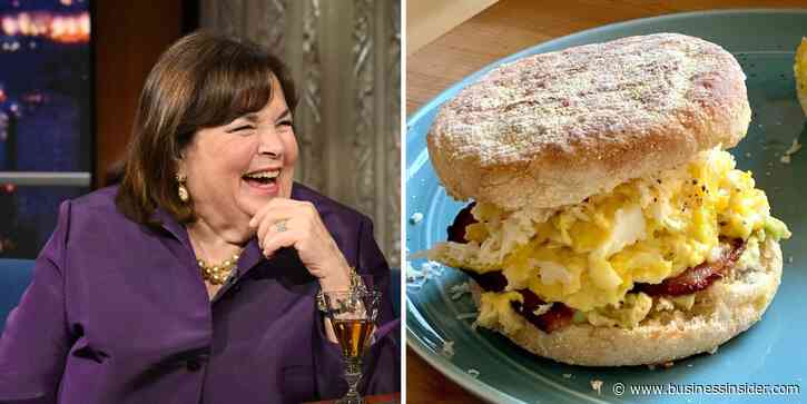 I tried Ina Garten's 'perfect breakfast sandwich.' It has deliciously fluffy eggs you can make in the microwave.