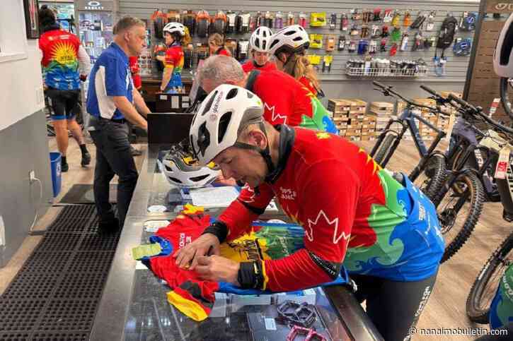 ‘If you can do this, do it’: Tour de Rock nears finish in Shawnigan Lake