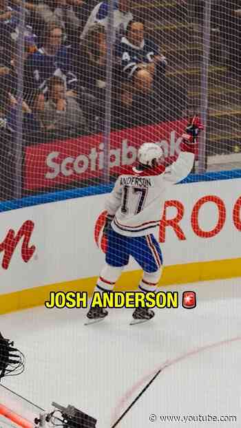 First Habs goal of 2026-27 🚨 #NHL #Shorts