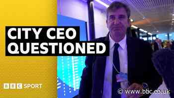 Man City CEO refuses to answer questions on guilty verdict