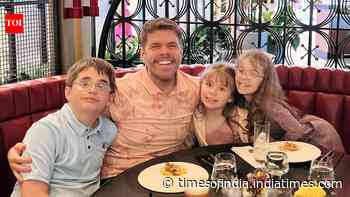 Perez Hilton reunites with his children during supervised visits