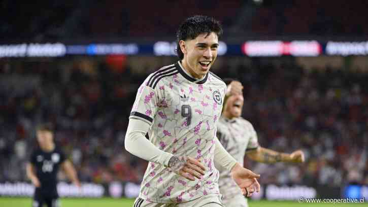 [VIDEO] ¡Golazo! Maxi Gutiérrez soltó un derechazo e ilusionó a La Roja ante Estados Unidos