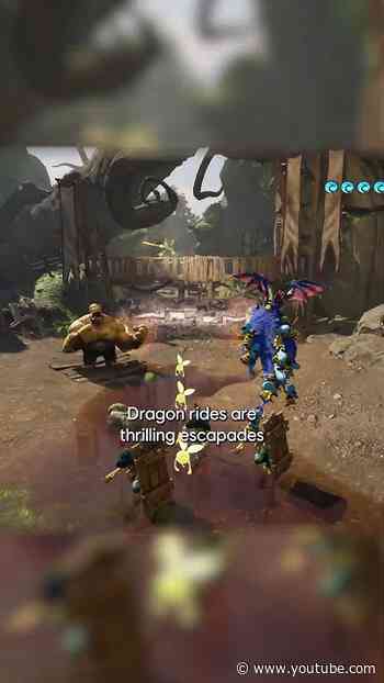 Adventure looks better from a dragon's back!