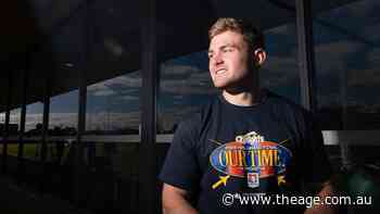 Harrison Graham has started in four NRL games. On Sunday, he starts in a grand final