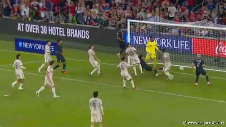 [VIDEO] Mathis Albert selló la goleada de Estados Unidos ante La Roja en St. Louis