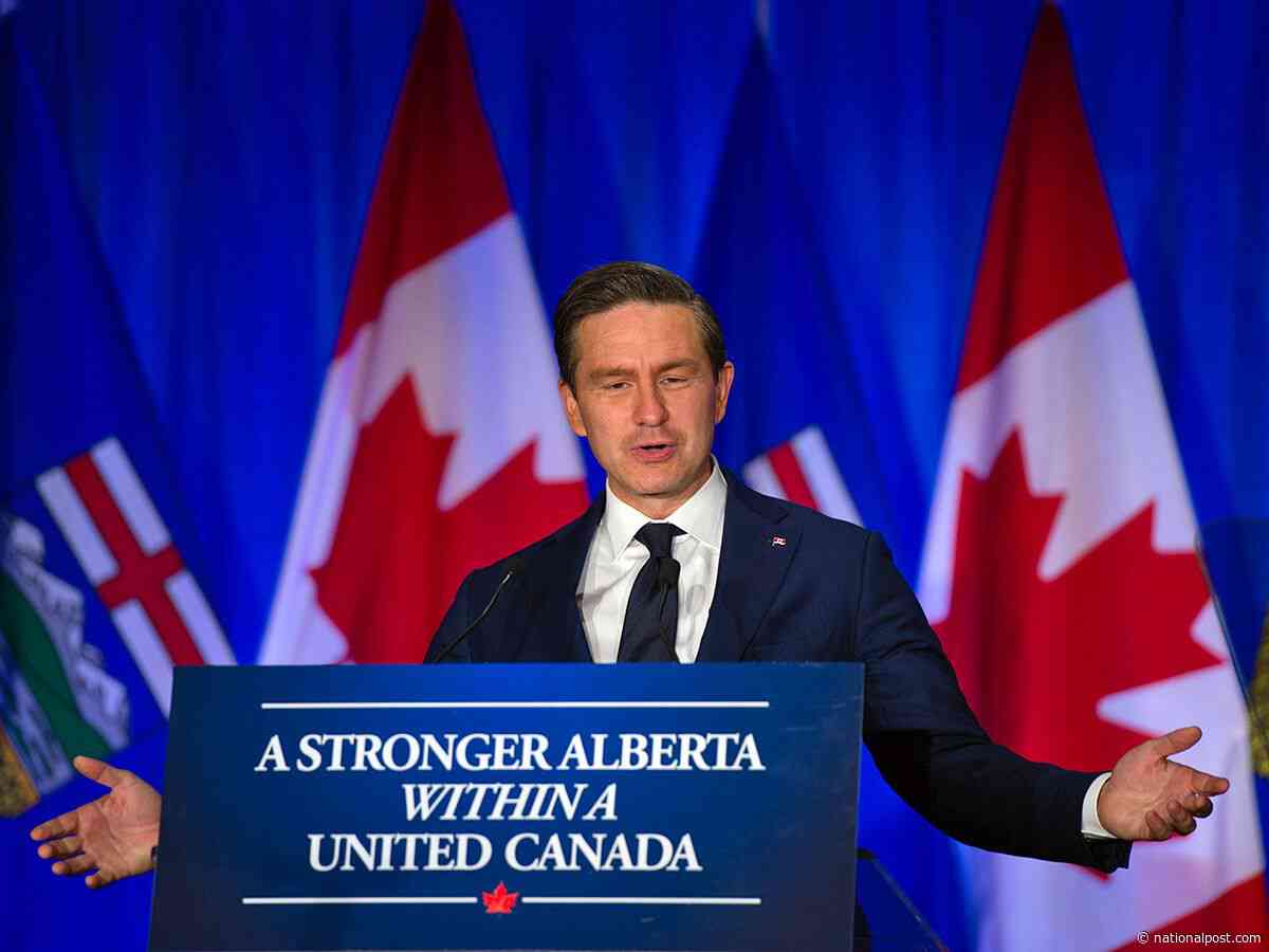 Government overreach the true motivation behind Alberta separatism, not Canada itself, Poilievre says