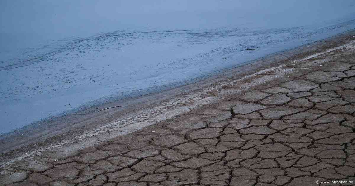 Negative Pegelwerte - Rekordniedrigwasser des Rheins