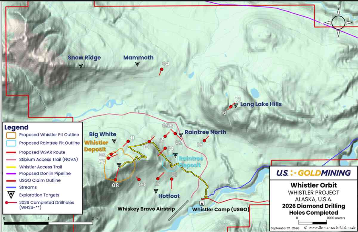 Aufbruch...: Whistler nimmt Fahrt auf - Exploration, Infrastruktur und polit. Aufmerksamkeit