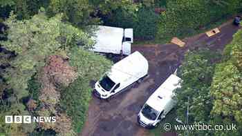 One of the five men arrested near RAF Fairford called 999 himself