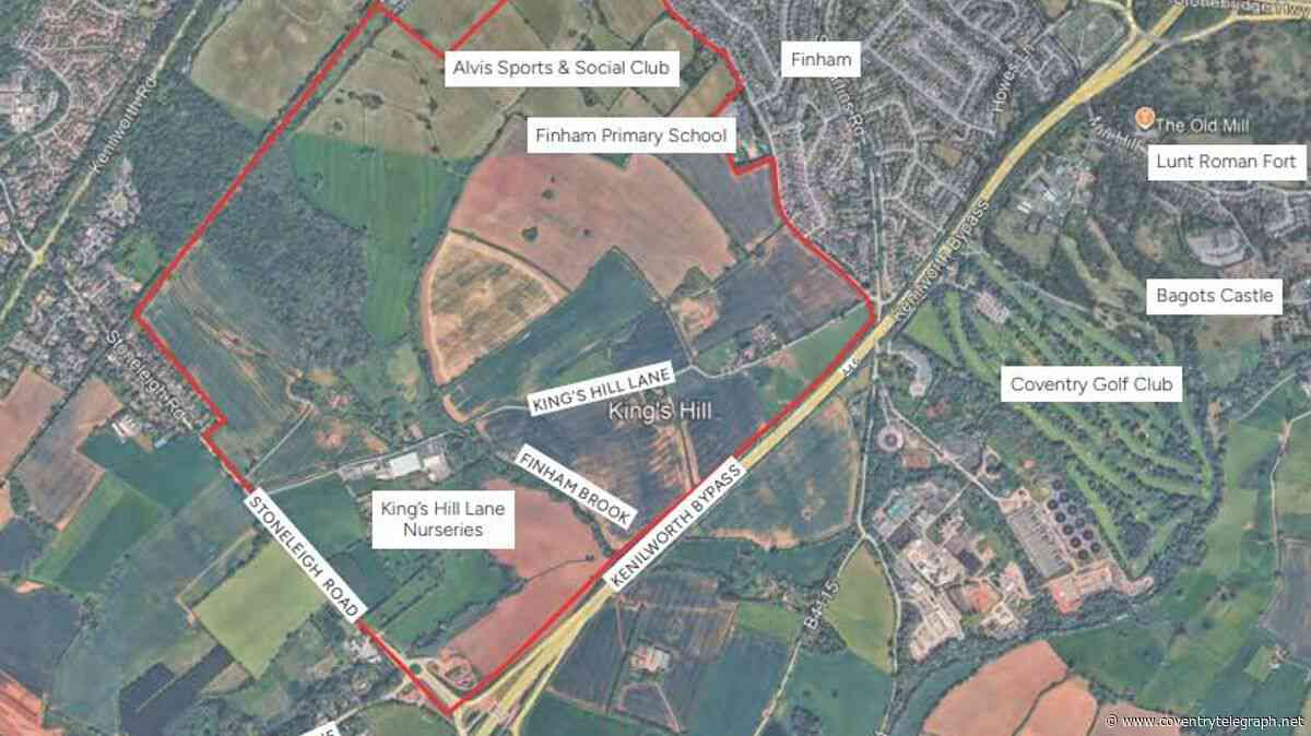 New masterplan unveiled for 4,000 homes in 'exceptional location' on edge of Coventry