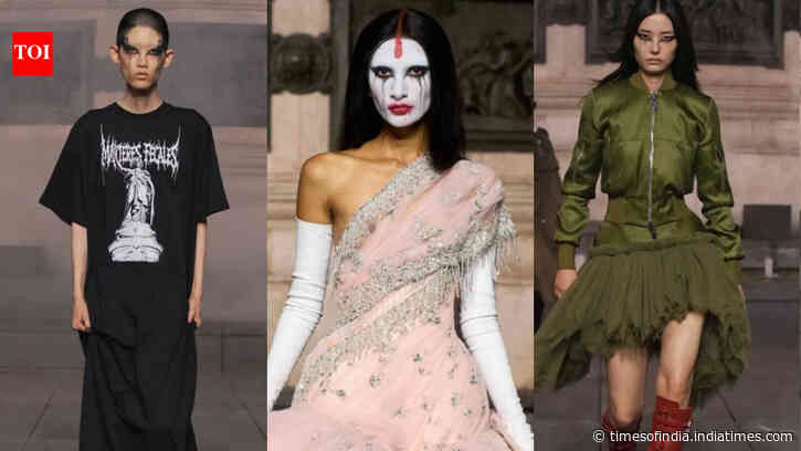 ‘Chudail couture’ takes over Paris Fashion Week: Sindoor, white faces and dramatic gowns sparks wild reactions online