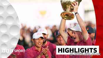 US retain Presidents Cup with final day comeback