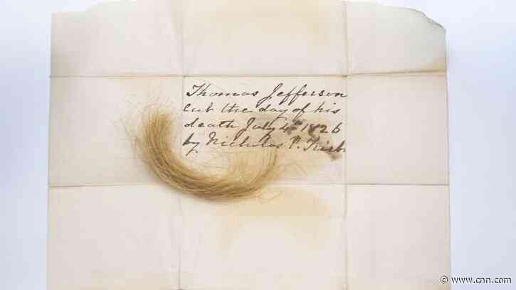 DNA evidence from Thomas Jefferson's hair reveals truth about Sally Hemings relationship