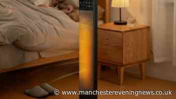 Tower heater that warms up in 3 seconds reduced from £69 to £23 in time for autumn and winter