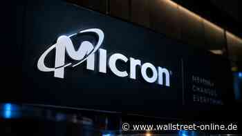 Vor den Zahlen: Micron-Rallye noch nicht vorbei – sind weitere 40 % drin?