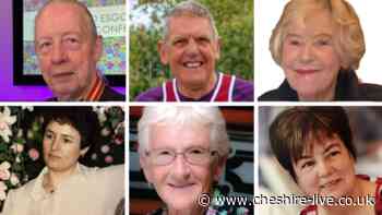 12 death notices made in Cheshire this week