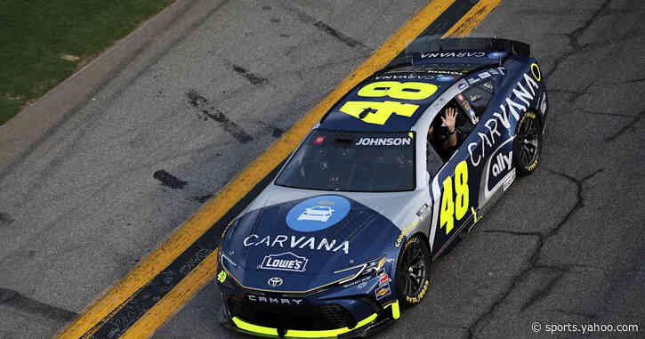 Jimmie Johnson reveals special paint scheme for 2027 Daytona 500