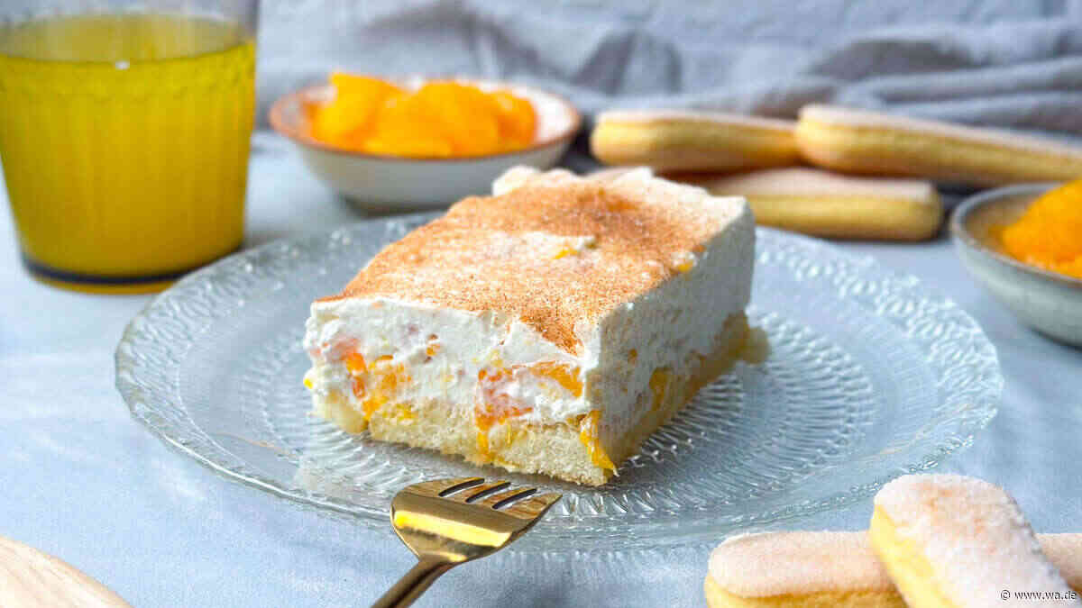 Fantakuchen: Ein No-Bake-Kuchen, der durch Mandarinen und Zimt punktet