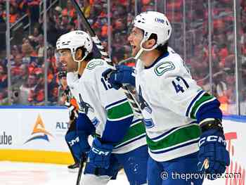 Canucks 6, Oilers 5 (OT): Plenty of desire, drama in stunning season-opening win