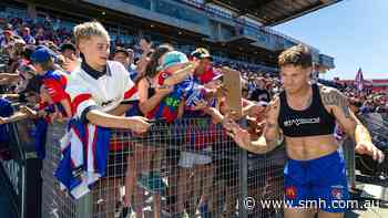 Knights attracted more fans to a training session than some actual game days