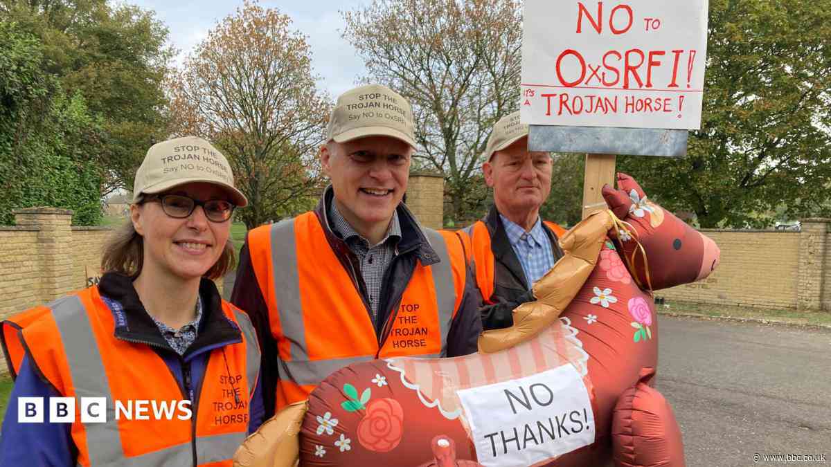 Protest as rail freight scheme planning process starts