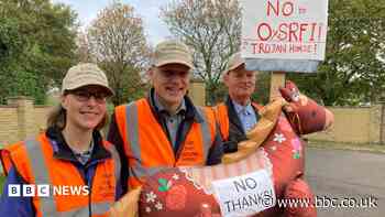 Protest as rail freight scheme planning process starts