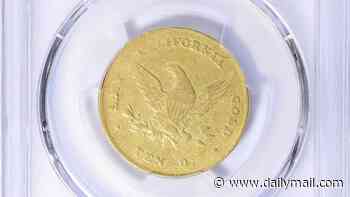 Incredibly rare $10 gold coin in remarkable condition from Gold Rush era sells for SIX FIGURES
