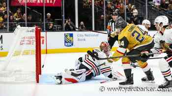 Jack Eichel's 3-point outing sparks Knights in win over Blackhawks