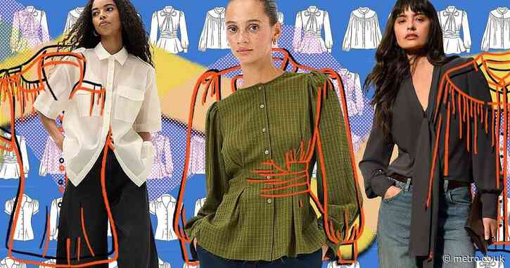 Forget boring work shirts, these blouses will make you excited for the office again
