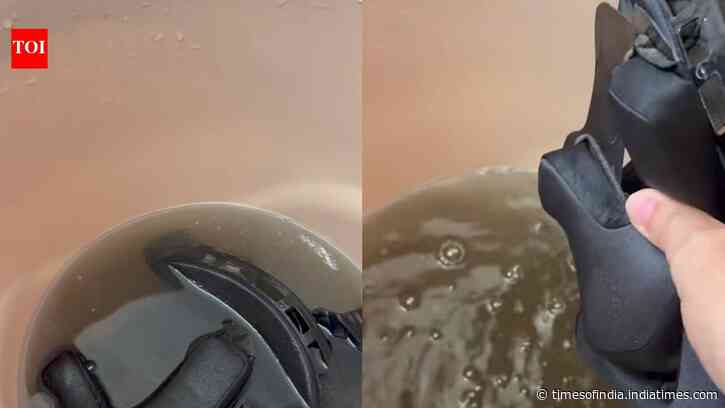 Viral video shows how dirty helmet padding gets: Easy steps to clean them without hassle