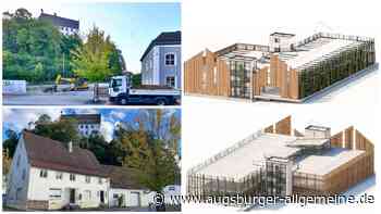 Die Stadt Illertissen will unterhalb vom Schloss ein Parkhaus bauen