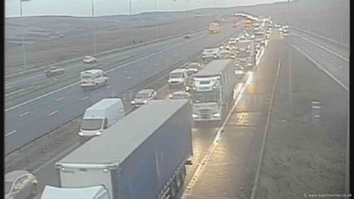 M62 traffic LIVE updates as crash causes rush hour delays