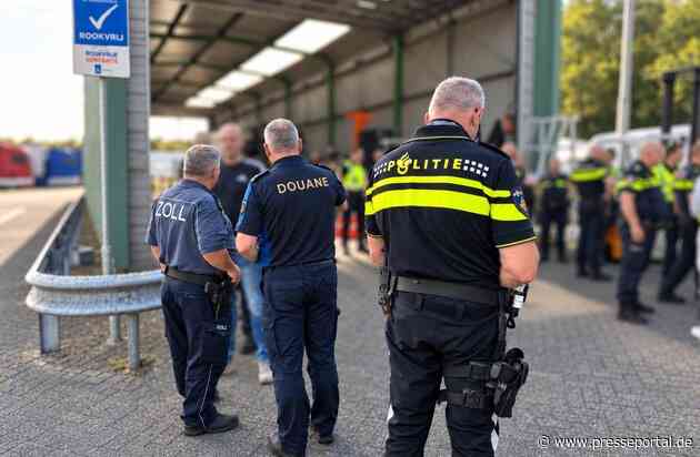 POL-EL: Grenzüberschreitende Kontrollaktion - PI Emsland/Grafschaft Bentheim / PD Osnabrück · GPT · Bundespolizei · Hauptzollamt Osnabrück · Politie · Douane · Koninklijke Marechaussee
