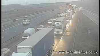 M62 traffic LIVE updates as crash causes rush hour delays