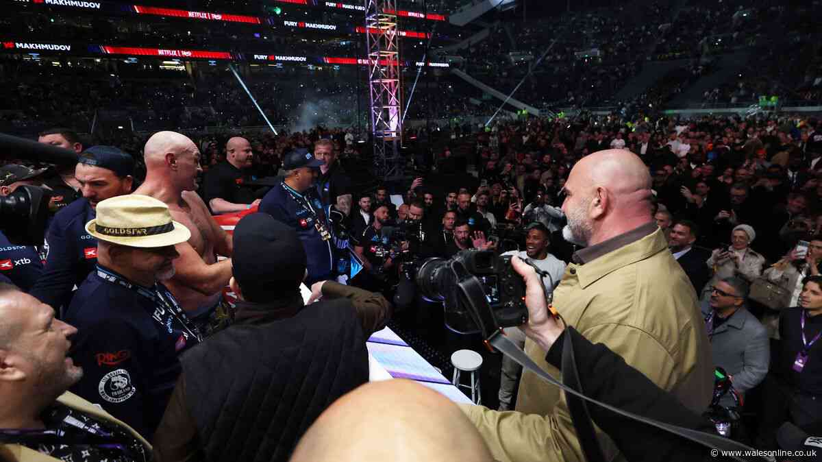 Fury v Joshua 2am Cardiff fight could now be moved as boxers hold press conference
