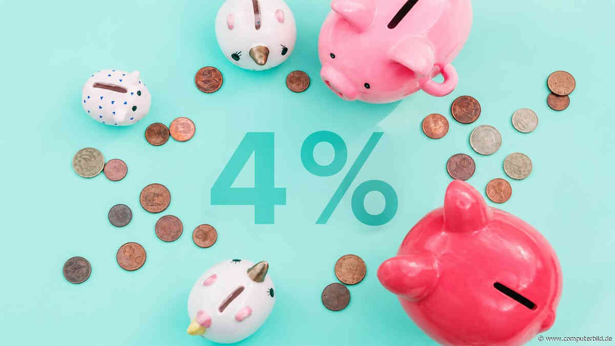 Tagesgeld on fire: Diese Banken bieten über 4 % Zinsen