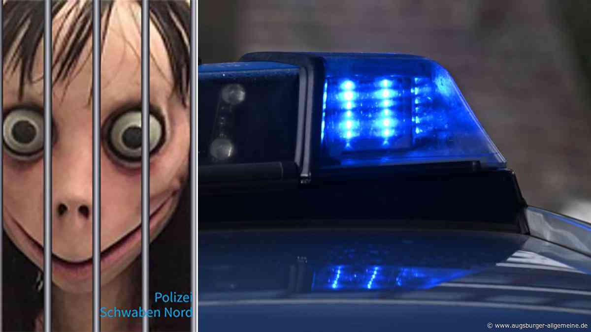 Mann mit Horrormaske bedroht Mädchen in Augsburg – die Maske hat eine Vorgeschichte